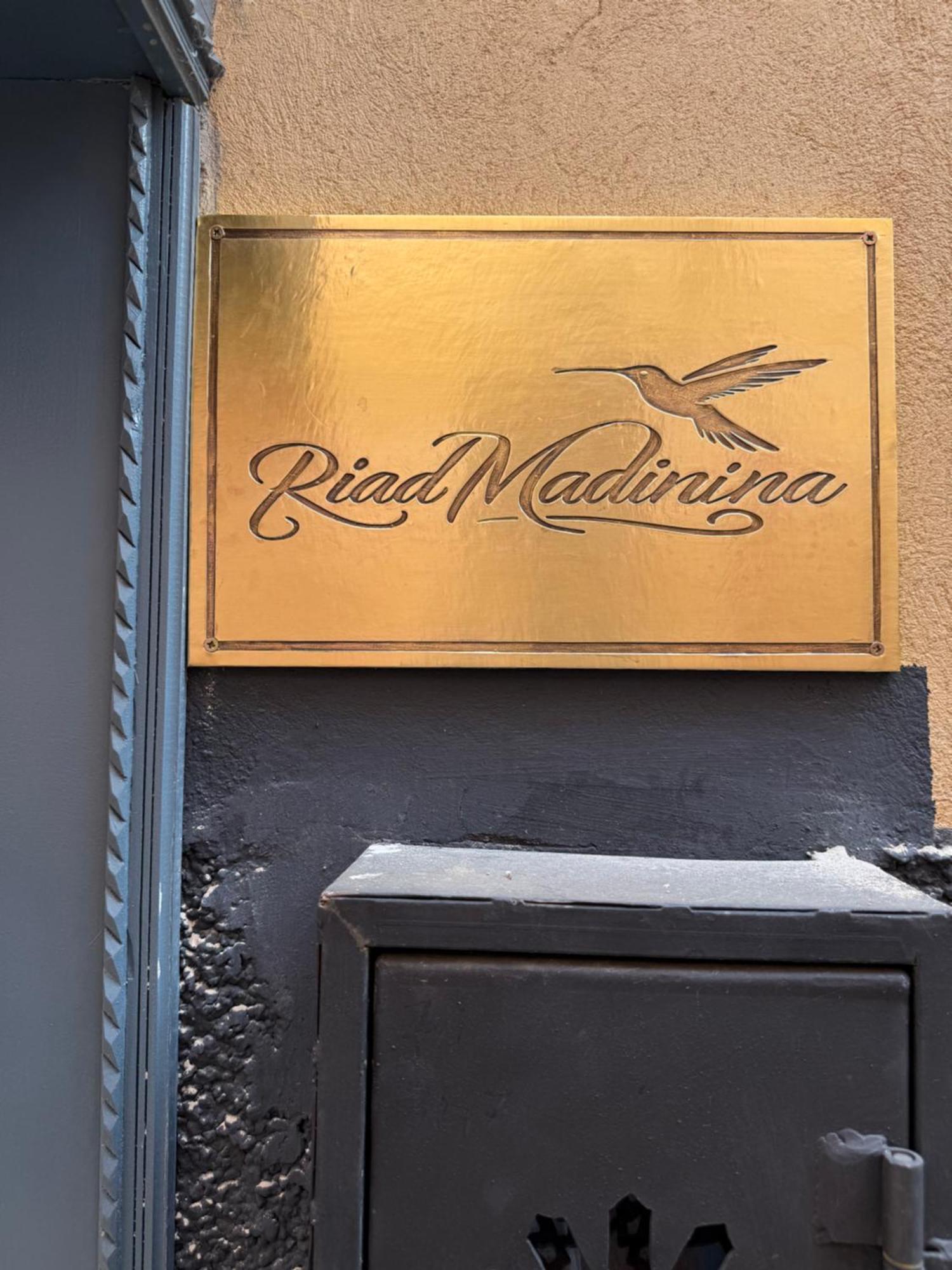 Riad Madinina Marrákes Kültér fotó
